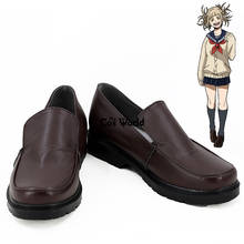 My Hero Academia Boku No Hero Academia Himiko Toga Anime Customize JK Uniform Shoes Cosplay Flat Shoes 2024 - buy cheap