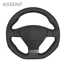 Car Steering Wheel Cover For Volkswagen VW Mk5 GTI Golf 5 R32 Golf 5 Passat R GT 2005 Black Hand-stitched Artificial Leather 2024 - buy cheap