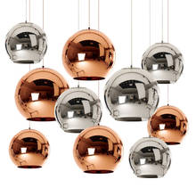 Modern LED Pendant Lights Loft Living Room Christmas Ball Hanging Lamp Glass Ball Dining Room Clothing Shop Bedroom Pendant Lamp 2024 - buy cheap