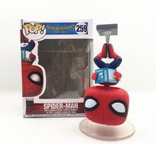 Figura aranha funko pop 2, figura de ação colecionável do filme homem-aranha, brinquedo em pvc, 2020 2024 - compre barato