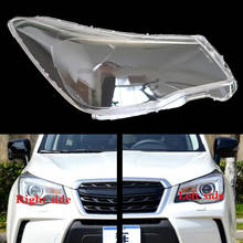 For Subaru Forester 2013-2016 front headlamps transparent lampshades lamp shell masks headlights cover lens Headlight glass 2024 - buy cheap