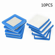 New 10 Pcs/lot Flat Air Filter Cartridge 399959 Lawn Mower Parts Home Garden for Briggs & Stratton 491588S 494245 5043 5043D 2024 - buy cheap