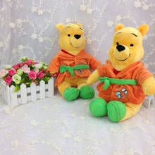 Disney Pooh Bear Pajamas Dress Up Super Cute Cartoon Plush Toy Dolls Kid Gift 2024 - buy cheap