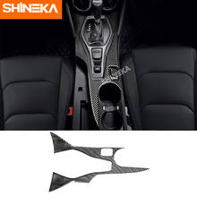 SHINEKA Carbon Fiber Accessories For Chevrolet Camaro 2017+ Car Interior Dashboard Frame Decoration Sticker for Camaro 2017-2019 2024 - buy cheap