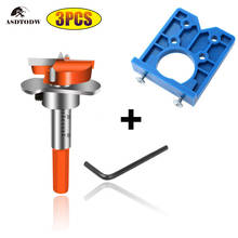 Hinge Hole Opener Boring Forstner Drill Bit Hex Handle Adjustable Hinge Jig Drill Guide Woodworking Cutter Positioning Tools 2024 - buy cheap