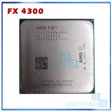 AMD FX Series FX4300 3.8GHz Quad-Core CPU Processor FX 4300 FD4300WMW4MHK 95W Socket AM3+ 2024 - buy cheap
