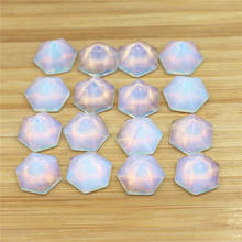 14x10 Mm Pyramid Turquoioses Opal No Hole Reiki Stone Natural Quartz Agates Crystal Cabochon Jewelry Accessories Cabochon Beads 2024 - buy cheap