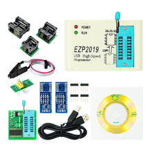 Free shipping EZP2019 High Speed USB SPI Programmer Better than 2013 2010 2011Support 24 25 93 EEPROM Flash Bios + sockets 2024 - buy cheap