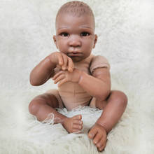 Кукла реборн OtardDolls, мягкая виниловая игрушка для новорожденных, реалистичные подарки для маленьких мальчиков 20 дюймов, кукла реборн для детей 2024 - купить недорого