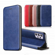Роскошный кожаный магнитный флип-чехол для Samsung Galaxy A52 A72 A42 A32 5G On Sumsung A 52 32 72 42, чехол-бумажник с подставкой, чехол для телефона 2024 - купить недорого