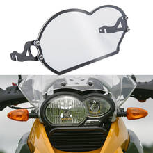 Para bmw r 1200 gs r1200gs adv r1200gs aventura 2004-2012 motocicleta farol cabeça luz guarda protetor capa proteção grill 2024 - compre barato