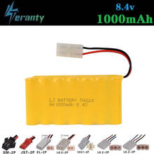 Bateria recarregável de 8.4v e 1000mah nicd, bateria recarregável para tanques de brinquedos rc, trens, pistola de barco robô ni-cd, aa, 700mah e 8.4v, 1 peça 2024 - compre barato