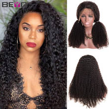 150 Density T Part Wigs Afro Kinky Curly Lace Front Wigs For Black Women Brazilian Lace Wig Pre Plucked Remy Human Hair Wigs 2024 - buy cheap