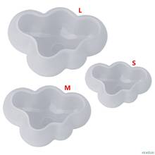 Silicone Mold 3D Cloud Cute DIY Epoxy Resin Crafts Jewelry Making Cake Decoration Home Landscape Fondant Chocolate Gift Handmade 2024 - buy cheap