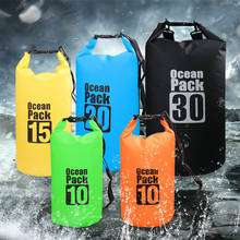 Bolsa impermeable de agua, mochila seca flotante, bolsa de playa, Piscina, kayak, Rafting, canoa, río, senderismo, bolsa deportiva 2024 - compra barato