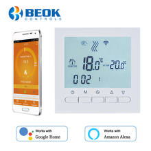 Programmable WIFI Temperature Regulator Remote Control Thermostat Gas Boiler Thermoregulator with White Backlight 2024 - buy cheap