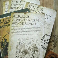 20pcs/lot NEW Vintage style Alice's Adventure in Wonderland post card set//Greeting Card/Christmas gift H007 2024 - buy cheap