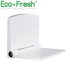 Ecofresh-taburete de baño plegable para el hogar, asiento de inodoro montado en la pared, Banco de ducha, zapatos, 200kg 2024 - compra barato