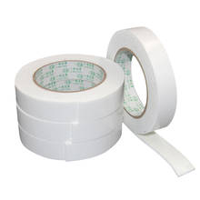 /Roll White Sponge Double Sided Acrylic Foam Strong Adhesive Tapes High-viscosity Tape Width 15/18/20/24/30/36/40/50mm 2024 - compre barato