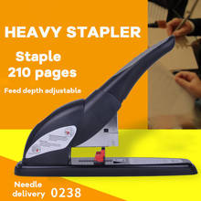New Heavy Type Metal Stapler Bookbinding Stapling 210 Sheet Capacity Office Tools Fit Staples(pins) 23/6, 23/8, 23/10, 23/13 2024 - buy cheap