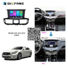 SKYFAME 4 + 64G Авто Радио стерео для Infiniti Q7 2013-2019 Android мультимедиа Системы gps-навигация, dvd-плеер 2024 - купить недорого