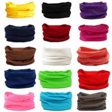 Women Pure Color Cycling Headscarf Head Wrap Bandana Hiking Scarf Headwear Warm Windproof Sports Headband Yoga Hair Band 2024 - buy cheap