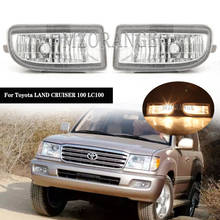 1 pair Fog Lights For Toyota LAND CRUISER 100 LC100 1998 - 2007 HDJ100 fog Lamps led / halogen bulbs car lights 2024 - buy cheap