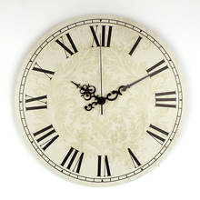Más silencioso Reloj de pared decorativo grande para la decoración de la habitación garantía 3 años Vintage decoración de la pared reloj regalos  reloj de pared 2024 - compra barato