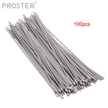 PROSTER-bridas para cables de bloqueo de Metal multiusos, acero inoxidable 4,6, 300x100mm, 304 Uds. 2024 - compra barato