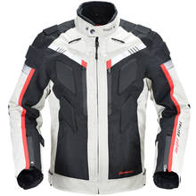 Мужская Осенняя мотоциклетная куртка GHOST RACING, водонепроницаемая ветрозащитная куртка для езды на мотоцикле, защитные брюки 2024 - купить недорого