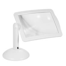 Lámpara de escritorio con lupa de lectura 3X con luz LED, soporte de lupa, herramientas de aumento para el hogar para lectura clara 2024 - compra barato