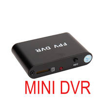 DVR Micro 1CH HD con KITS de cable, grabador AV 30f/s FPV DVR, compatible con tarjeta TF de 32G, funciona con cámara analógica CCTV, envío gratis 2024 - compra barato