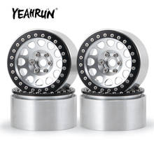 YEAHRUN 4pcs/set 2.2inch Aluminum Beadlock Wheel Rim 35mm Width for AXIAL Wraith 90018  1/10 RC Rock Crawler Car Parts 2024 - buy cheap