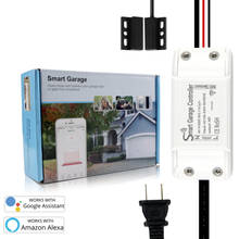 WiFi Switch Smart Garage Door Opener Controller with Alexa,Google Home Amazon echo Smart Life/Tuya APP control UK/US/EU plug 2024 - buy cheap