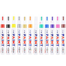 12pcs Colorful Paint Marker 12-Pack Water-based Paint Pen Soft Tip Brush Marker Pen for Writing Drawing Paint By Number LBS 2024 - buy cheap