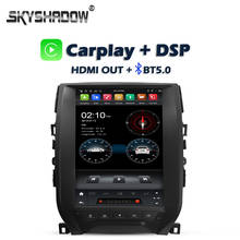 Carplay Tesla DSP IPS Car DVD Player PX6 Android 9.0 4G +64GB LTE Wifi Bluetooth 5.0 RDS Radio GPS For Toyota REIZ 2010 - 2013 2024 - buy cheap