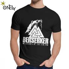 Мужская футболка с круглым вырезом Berserker Warriors Of The North Viking Berserker летняя футболка унисекс Slim S-6XL 2024 - купить недорого