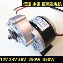 Low-speed permanent magnet dc generator 12 v24v36v250w wind hand hydraulic pedal 2024 - buy cheap