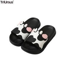 Kids Home Slipper Girls Boys Little Cow Animal Prints Children Slipper Sandal Shoes 2020 Fashion Toddler Slides Cute Flip Flops 2024 - buy cheap