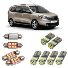 Interior led Car lights For DACIA lodgy js estate dome bulbs for cars License Plate Light 6pc 2024 - buy cheap