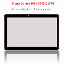 New For 10.1" Digma Optima 1028 3G TS1215PG Tablet touch screen panel Digitizer Glass Sensor 2024 - buy cheap