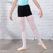 Pantalones cortos con cintura elástica para niñas, ropa de baile para niños, pantalones cortos de corte para baile para mujer adulta 2024 - compra barato