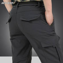Армейские тактические брюки, брюки, утолщенные, водонепроницаемые, для тренировок на открытом воздухе, быстросохнущие, армейские, военные, охотничьи штаны, одежда, 2020 2024 - купить недорого