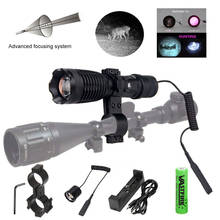 IR-710 Infrared Radiation IR 850nm Night Vision Zoomable 1-Mode IR Flashlight Adjustable Focus 7W Hunting Lamp Weapon Gun Light 2024 - buy cheap