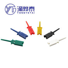 YYT 10PCS Test hook Logic analyzer clip Wiring hook Flat test hook Red black yellow green white blue 2024 - buy cheap