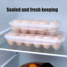 Холодильник коробка для хранения еды яйцо контейнер чехол кухонные аксессуары свежая коробка портативный органайзер для яиц 2024 - купить недорого