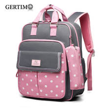 Suprimentos e Mochilas do Ensino médio Menina Ortopédico Grande Bagpack Mochila de Viagem Estudante Saco da Menina das Crianças; morral escolar 2024 - compre barato