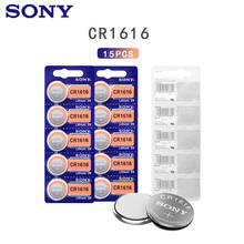 15PC Sony Original CR1616 Button Cell Battery For Watch Car Remote Key cr 1616 ECR1616 GPCR1616 L28 3v Lithium Battery 2024 - buy cheap