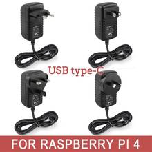 Raspberry PI 4 адаптер питания PI 4B Модель B 5V3A 5 V/3A 3000mA usb type-C зарядное устройство блок питания Блок питания выключатель питания 2024 - купить недорого