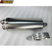 Titanium Alloy for Honda Africa Win CRF1000L CRF1100L Motorcycle Exhaust Muffler Escape Demper Elliptical Exhaust Pipe Tailpipe 2024 - buy cheap
